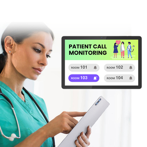 Tableta grande personalizable de 10 pulgadas para el cuidado de personas mayores, compatible con bluetooth, transferencia de datos reales - Product Image 1