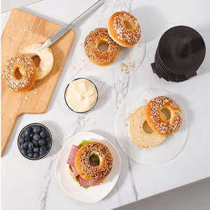 Moule en silicone Syh448 en gros pour la cuisson, ensemble de moules à pain et à burgers, un seul moule - Product Image 5