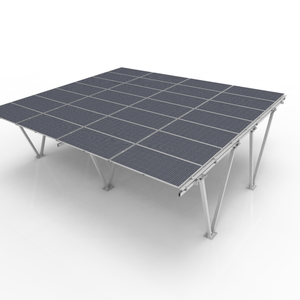 Jchx - Système de carport solaire à structure en acier étanche pour installation au sol, entrepôt européen, <span class=keywords><strong>parking</strong></span> photovoltaïque - Product Image 5