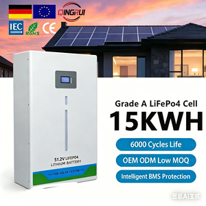 Wall <b>Mounted</b> Home Energy Storage Lithium <b>Battery</b> 5kw 10kw 48V 51.2V 100Ah 200Ah 5kwh 10kwh - Product Image 1