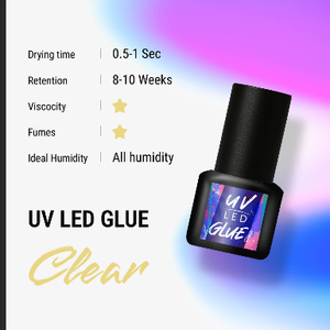 MURA KEN <b>Light</b> Foot Pedal Extension Low Fume Sensitive Friendly <b>Waterproof</b> UV LED Liquid Latex-Free 5ml Eyelash Glue Set - Product Image 6