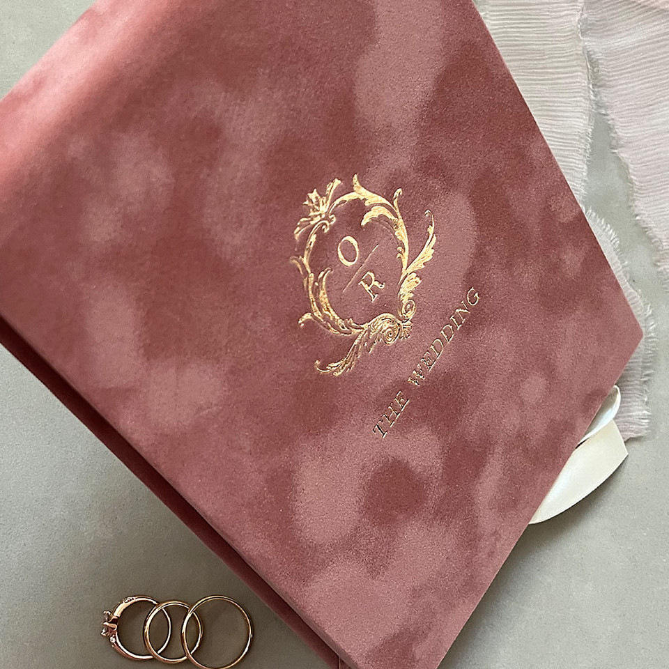 Velvet gift box