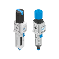 Filtre et régulateur d'air comprimé pneumatique industriel FESTO avec manomètre LFR-1/4-D-MINI-A 159635 MS4-LFR-1/4-D7-ERV-AS 529158