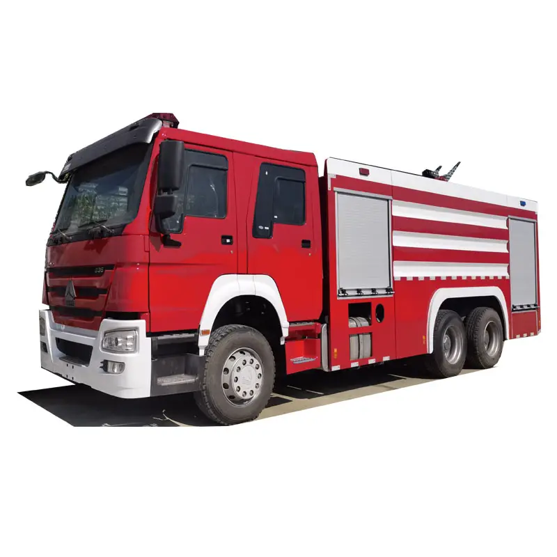 New type multi-function fire truck fire fighting truck with 10 cube water tank