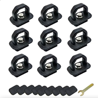 En stock, vente en gros : Ancrage de fixation pour Chevrolet Silverado/GMC Pickup Truck, crochet d'ancrage pour benne de camion, ancrage latéral