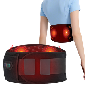 Ceinture de massage chauffante 2 en 1 pour l'abdomen et le bas du dos, avec compresse chaude et soutien lombaire - Product Image 1