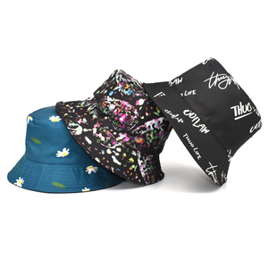 Chapeau Bob Unisexe en Coton Double Face avec Logo Imprimé Tendance pour Enfants, Pêche, Cyclisme, Décontracté, Printemps, Été, Extérieur, Protection Solaire - Product Image 5
