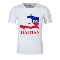 Produits en gros de la Fédération haïtienne : Vêtements, T-shirts pour hommes, T-shirts haïtiens, T-shirts pour femmes avec drapeau haïtien