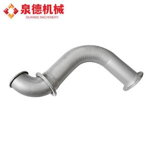 Tuyau d'échappement en acier inoxydable avec silencieux à double entrée d'axe compatible avec les camions malaxeurs Sany Heavy Industry - A820607000216 - Product Image 5