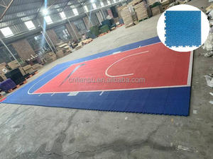 Suelo Deportivo Temporal de PP Encastrable para Interiores y Exteriores, para Baloncesto, Bádminton y Eventos, España - Product Image 4