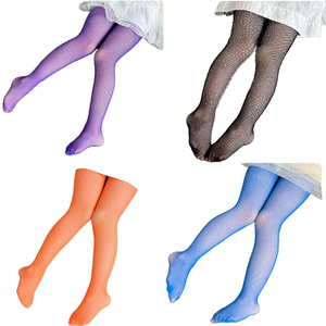<strong>Girls</strong> Anti-Bacterial Transparent Thin Knitted Fishnet Pantyhose Net Mesh Glitter Rhinestone <strong>Christmas</strong> <strong>Tights</strong> - Product Image 1