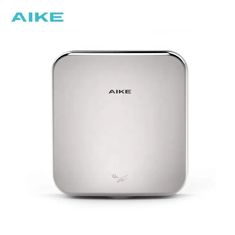 AK2800C CE CCC wall mount 304 Stainless Steel Case Mini Automatic air jet hand dryer