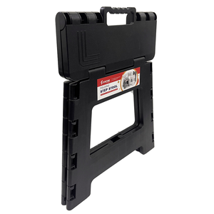 Nhựa có thể gập lại Phân 11 inch màu đen cho trẻ em & người lớn nhà bếp vườn phòng tắm chân Phân - Product Image 2