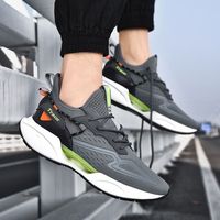 Nouvelles chaussures de basketball amortissantes antidérapantes à bout fermé, légères, en maille respirante, baskets de sport pour étudiants, printemps automne hiver