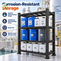 Étagères de stockage isolantes électriques non conductrices pour équipements de commutation, en PRV, pour entrepôt, vente en gros