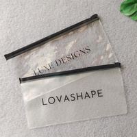 Kundenspezifische Kosmetikverpackungen Plastiktüten mit Logos, PVC-Klarsichtbeutel für Schmuck, kleine Reißverschlusstasche für Stifte, Brillen, Kosmetik