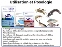 VITBOO stimulateur la croissance des poissons prenant pour poids fournissez le rappement des acides amines et des multivitamines