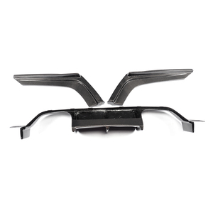 Difusor Trasero de Fibra de Carbono Estilo V para <span class=keywords><strong>BMW</strong></span> F80 M3 4 Puertas F82 M4 2 Puertas 2014-2018 - Product Image 3