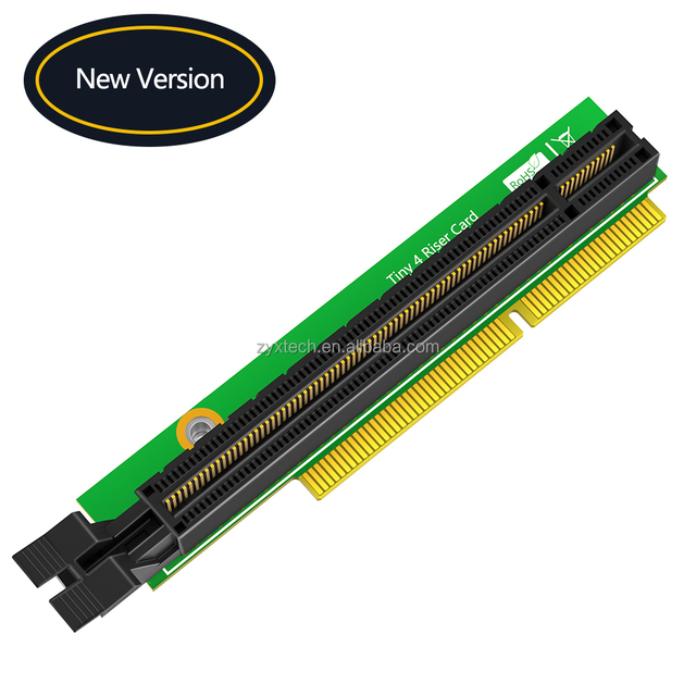 PCI E Graphic Card Adapter, for Tiny 4 Tiny 5 Tiny 6 for PCIE 16X Extender Riser Adapter High Stability, Without Back Plate.