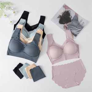 <span class=keywords><strong>Reggiseno</strong></span> da donna taglie forti a copertura totale, traspirante, in seta ghiaccio, <span class=keywords><strong>senza</strong></span> cuciture, <span class=keywords><strong>push</strong></span>-<span class=keywords><strong>up</strong></span>, <span class=keywords><strong>senza</strong></span> <span class=keywords><strong>ferretto</strong></span>, tipo canotta, per sport, yoga e palestra - Product Image 5