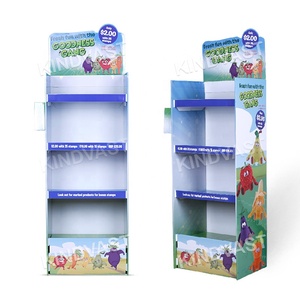 Özel öğrenci perakende mağaza POP karton oyuncak vitrin rafı Lolliops için promosyon kat karton sergi standı standı peluş oyuncaklar - Product Image 1