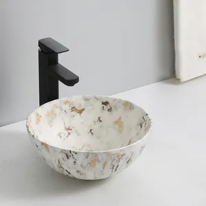 Керамическая керамическая раковина для ванной