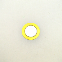 Diaphragme piézoélectrique circulaire en laiton SWT 27 mm 4 kHz avec option de câblage intégré pour équipements domestiques et d'alarme de sécurité
