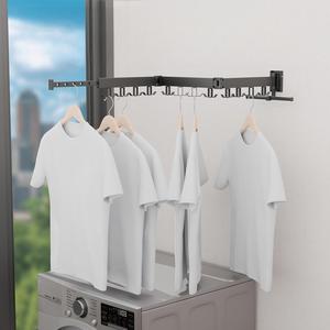 Tendedero de Ropa Plegable de Alta Calidad, Tendedero de Ropa Montado en la Pared, Tendedero de Ropa Retráctil para Colgar Ropa - Product Image 6