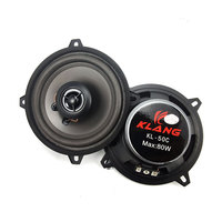 Bocinas de Audio para Automóvil de Venta Directa de Fábrica, Altavoces Coaxiales de 5 Pulgadas, Subwoofer, Altavoces para Puerta de Coche, 12V, 30W, Universal, T/T