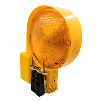 Feux de signalisation routière LB-7000, 5 ensembles synchronisés à clignotement séquentiel, feux de signalisation portatifs avec support en fer, LED IP54, batterie PC