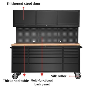 GD New Style Multi-purpose Stainless Steel Garage Storage Roller <strong>Tool</strong> Cabinet Service <strong>Tool</strong> Stand Composite Work <strong>Station</strong> - Product Image 2