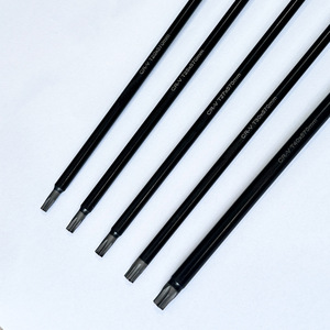 Juego de destornilladores magnéticos de cabeza plana de 500 mm, grado industrial, acabado cromado, mango antideslizante - Product Image 3