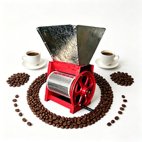 Décortiqueuse à café portable 150 kg/h avec moteur à essence 170 pour les agriculteurs mexicains