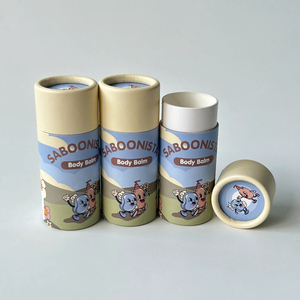 หลอดกระดาษคราฟท์สีขาวแบบพับได้ ย่อยสลายได้ทางชีวภาพ สำหรับบรรจุภัณฑ์ครีมกันแดดแบบแท่ง - Product Image 4