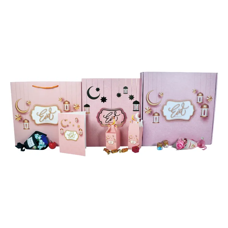 Personalized Luxury Colorful Printing Logo Custom Design Cardboard Boxes Advent Calendar Ramadan Empty Advent Calendars
