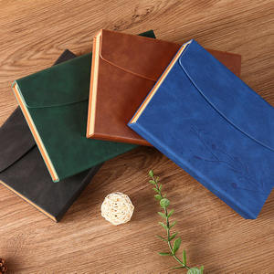 Pu da A5 Kích thước mẫu vải cuốn sách trong kho in dệt màu đặc biệt thẻ cuốn sách dệt mẫu sách khoảng trống - Product Image 4