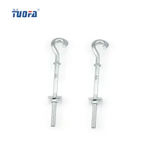 Electric Power Fittings support fastener pig tail j hook