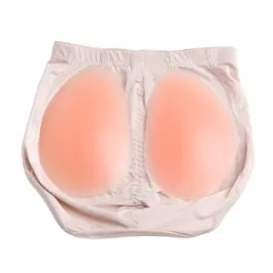 Coussinets rembourrés de hanche et de fesses en Silicone pour femmes, culotte, rehausseur de fesses, sous-vêtements rembourrés, en Silicone