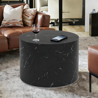 Support à vin rond, support à chaussures, table basse au design simple et écologique pour salon contemporain