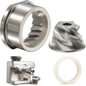Lames de <span class=keywords><strong>moulin</strong></span> à café compatibles avec Breville <span class=keywords><strong>Sage</strong></span> 870/876/878/860/820/840 – Lames supérieures et inférieures de remplacement pour machines à café - Product Image 1