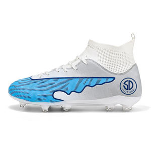 Tacos personalizados para exteriores, botas de fútbol altas, transpirables, FG, zapatillas de entrenamiento de fútbol, zapatillas de fútbol profesional para hombre - Product Image 2