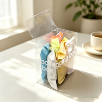 Boîtes cadeaux en plastique acétate PET transparent pour l'emballage de lingerie, de sous-vêtements et de vêtements