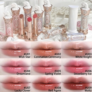 Nuevo Lápiz Labial Sólido de Lujo con Acabado Brillante y Efecto Film-Forming Flower Knows Knight Unicorn, No Pegajoso, 3.5g, Marca Famosa China, 9 Colores - Product Image 5
