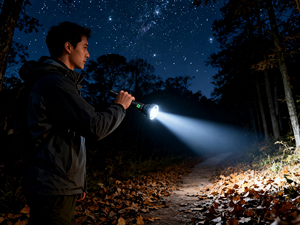 <span class=keywords><strong>Linterna</strong></span> Táctica Recargable 18650 IP67 ABS de 1100 Lúmenes LED con Indicador de Batería y Carga USB - Product Image 6