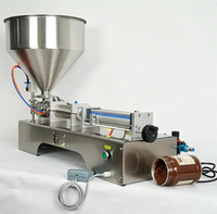 Machine de remplissage multifonctionnelle de comptoir TEBAK - Machine de remplissage pour beurre de cacahuète, chocolat, curry, sauce tomate