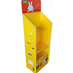 Werkslieferung Einzelhandel Geschäft Werbe-Vorführregal Shop Karton Vorführständer PVC-Schaumplatte