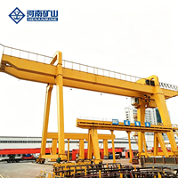 Grue portique à double poutre sur rail, capacité 5-400 tonnes, chariot électrique, grue de manutention robuste pour conteneurs et acier