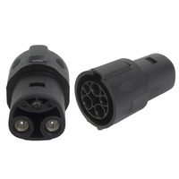 Adaptateur de prise de chargeur EV Tongfu 80A SAE J1772 vers Tesla pour Tesla Model X 3 S