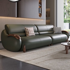 Canapé moderne italien haut de gamme en <span class=keywords><strong>noyer</strong></span> massif, design créatif et luxueux, idéal pour les villas et les hôtels. - Product Image 5