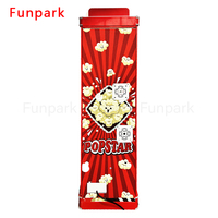 Funpark-Distributeur Automatique Intelligent de Jetons à Écran Tactile en Métal, Modèle D12, Prise Américaine, Popcorn au Sucre à Pièce pour Restaurant à Domicile